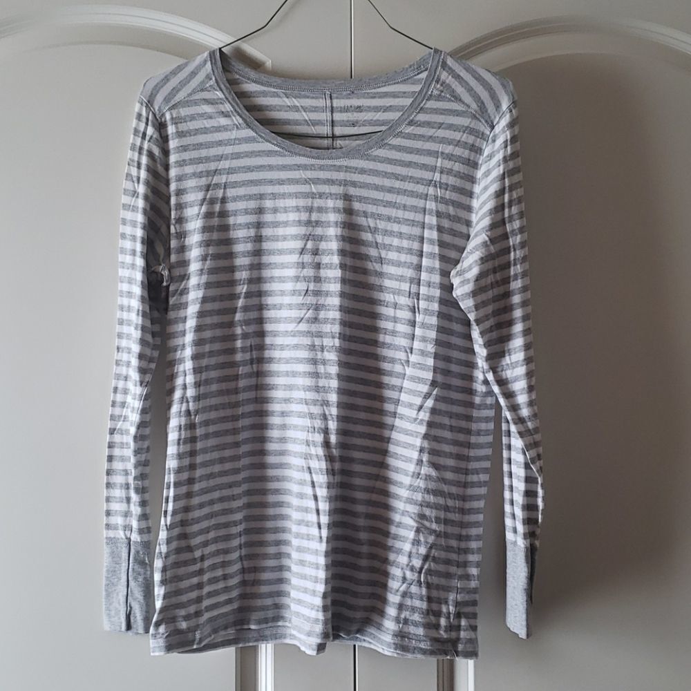 Striped Long Sleeve Top